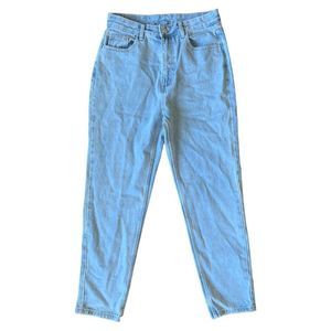 SHEIN, Women’s Jeans, Mom Jeans, Blue, Size 32, Used Good Condition